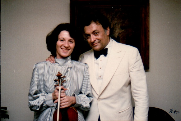 With Maestro Zubin Mehta