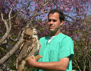 Ron and an Eagle Owl