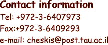 Contact information