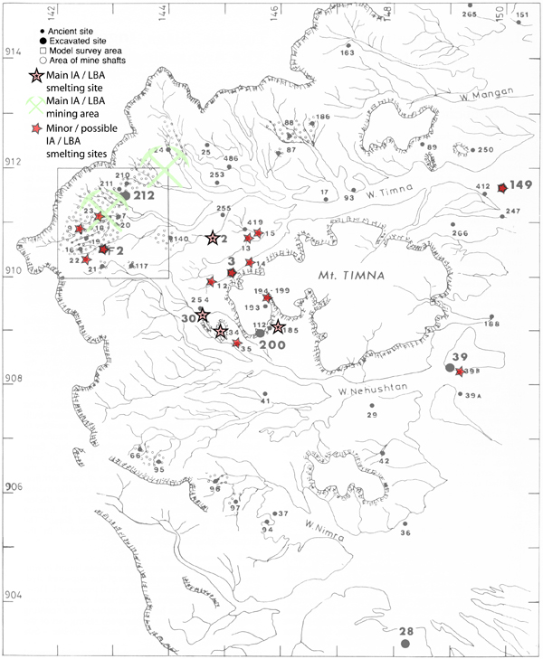 Timna map