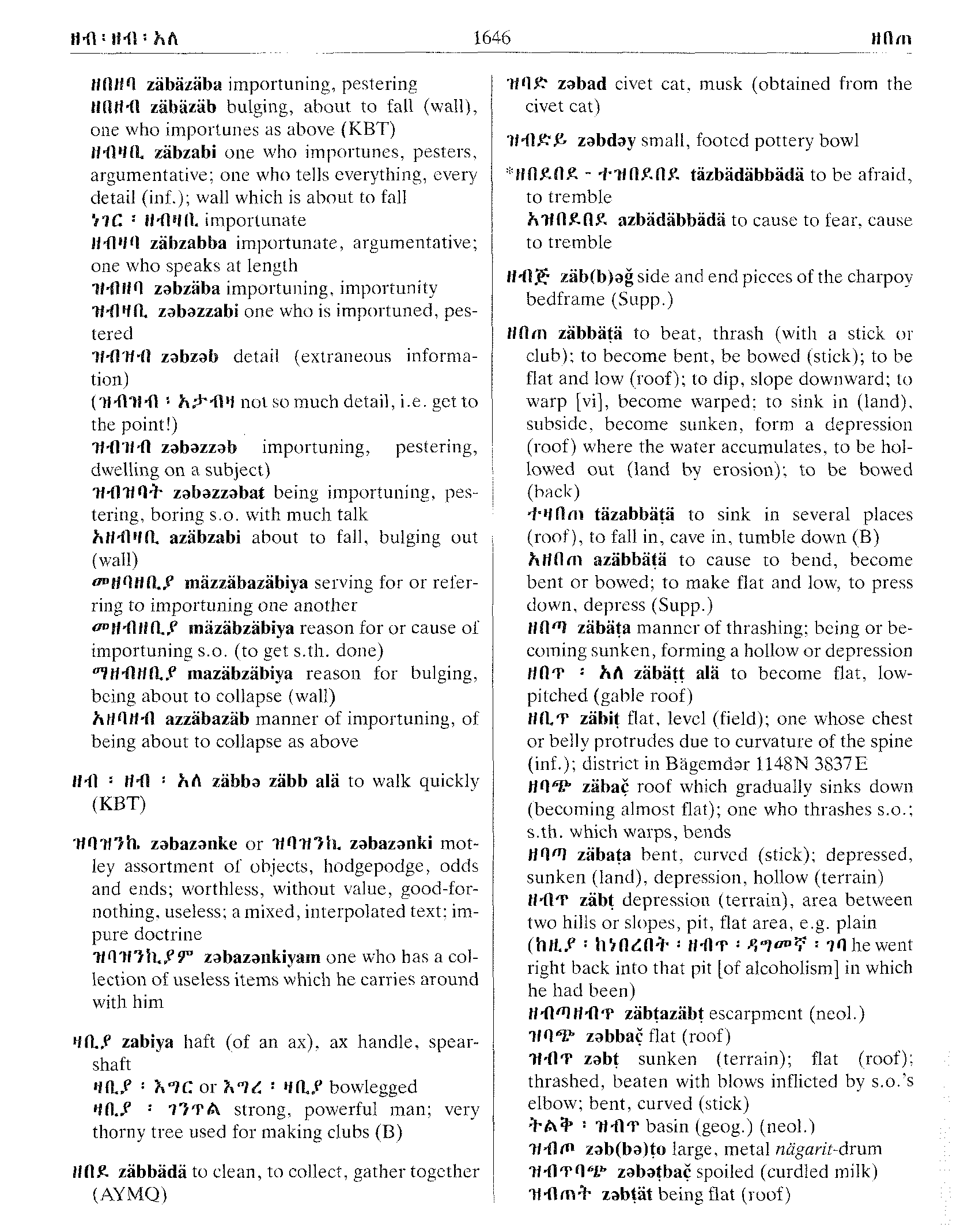 Kane amharic