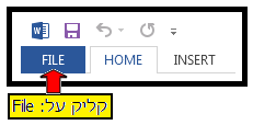צילום מסך - ביצוע אקטיבציה לאופיס 2013