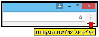 צילום מסך – הנחיות להגדרת פרוקסי 