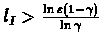 $\delta = l_I\cdot\ \vert S\vert\cdot \vert A\vert\cdot 2e^{-2\cdot m_I\cdot
(...
...repsilon - \frac{\gamma^{l_I}}{1-\gamma}) }
{ \gamma (1-\gamma^{l_I}) } })^2}$