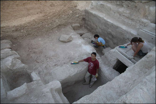 Fig. 12: The drains and the and the area west of Pool 2