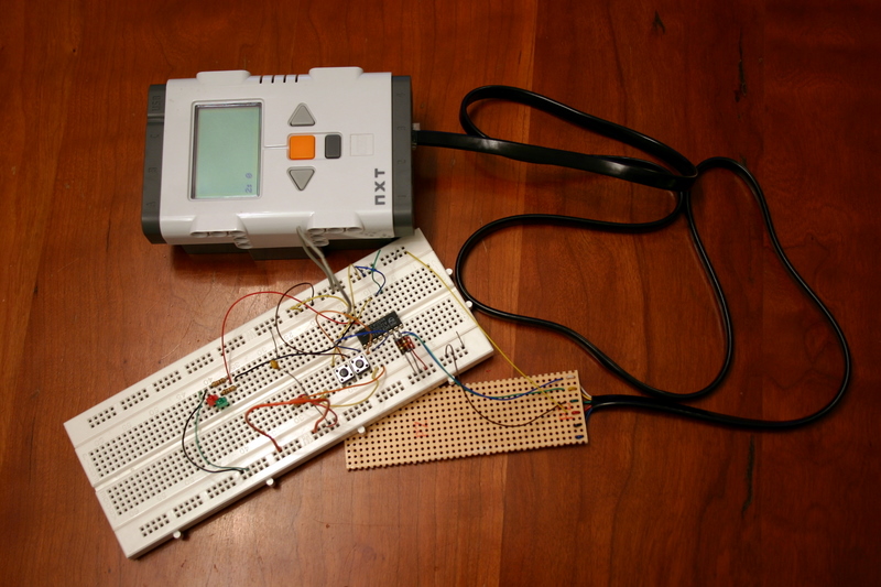 An 8-port bi-directional I2C prototype for the NXT