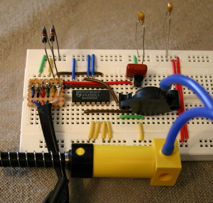 An I2C pressure sensor prototype for the NXT