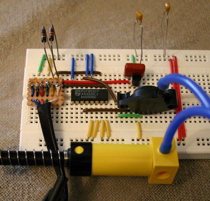 An I2C pressure sensor prototype for the NXT