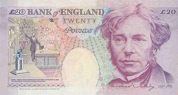Michael Farady twenty 20 pound note sterling.jpg
